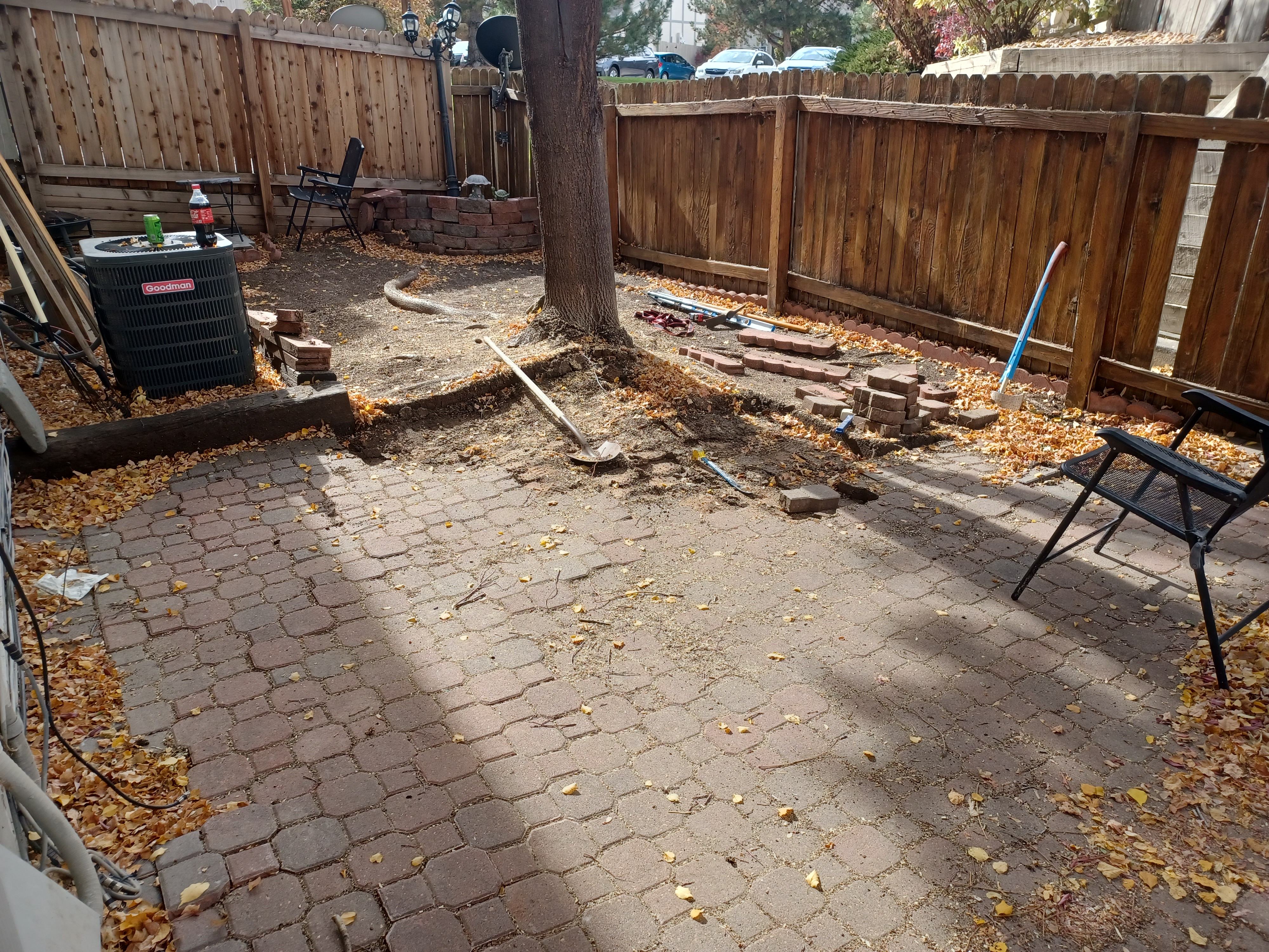 Before Landscaping Project - Original Yard Condition